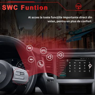 ARTIE SMARTIE – Navigație Auto 10.1” QLED, Android 15, 8GB RAM + 128GB , CarPlay & Android Auto, GPS