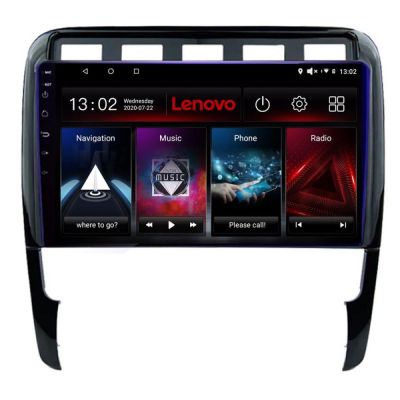 Navigatie Porsche Cayenne 2002-2011 Lenovo Kit-443 8 core QLED 2K 4+64 360 Android Waze USB Navigatie Internet Youtube Radio