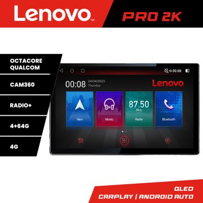 Navigatie Toyota Sequoia 2008-2017 Lenovo PRO 4+64 13 inch 2K android 4G DSP gps internet  Cor