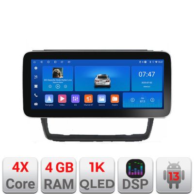 Navigatie BMW Seria 1 E87 K-bmw117 Edotec 4+64 12.3 inch Incell 1K android Wifi 5Ghz gps internet