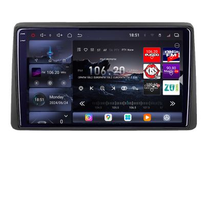 Navigatie Dacia Duster dupa 2019 Edotec Kit-199 8 core QLED 2K 16+512GB 360 Android Waze USB Navigatie Internet Youtube Radio