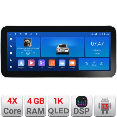 Navigatie DACIA DUSTER dupa 2019 K-199 Edotec 4+64 12.3 inch Incell 1K android Wifi 5Ghz gps internet