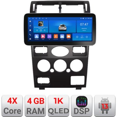 Navigatie Ford Mondeo 2004-2007 Edotec Incell 1K 12.3 inch  4+64 carplay android auto radio internet kit-mondeo2001+EDT-E212-RK