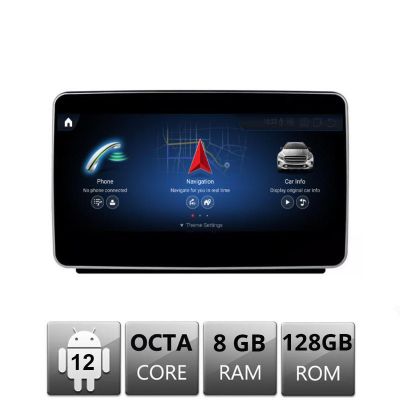 Navigatie Mercedes ML GL 2012-2014 NTG4.5 ecran de 9" Android gps 4G 8+128 1280x720