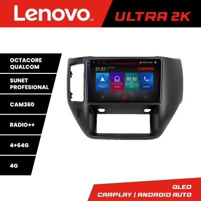 Navigatie Nissan Patrol 2005-2011 Android radio gps internet 8 core QLED Qualcomm 4+64 360GB 4-Core Lenovo