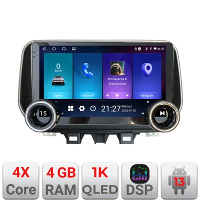 Navigatie Hyundai Tucson 2019 Kit-1135 Edotec  4+64 10.5 inch Incell 1K android Wifi 5Ghz gps internet