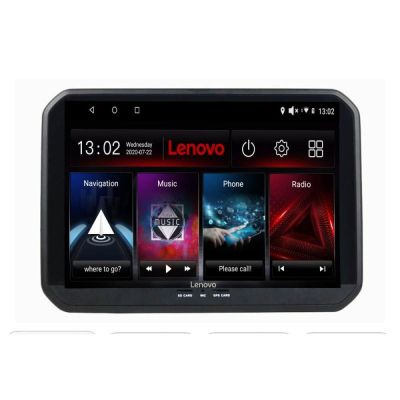 Navigatie Suzuki Ignis 2016- Lenovo Kit-IGNIS16 8 core QLED 2K 8+256 360 Android Waze USB Navigatie Internet Youtube Radio