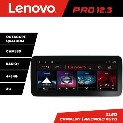 Navigatie Citroen Berlingo 2019- K-berlingo18 Lenovo PRO 4+64 12.3 inch qled android 4G DSP gps internet