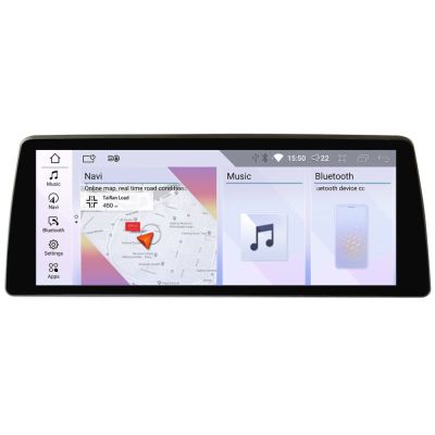 Navigatie BMW Seria 6 E63 2006-2012 cu ecran CIC Android ecran 12.3" 8+128 4G BT camere 360