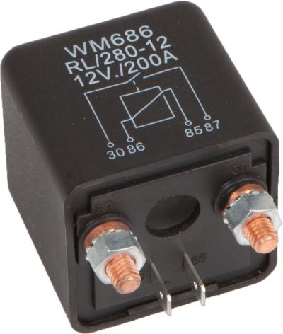 Releu CUT OFF cu putere întrerupător de 200 A Z-RELAY 200A Audio System