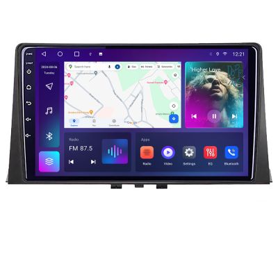 Navigatie Citroen Berlingo 2019- B-berlingo18 Android Ecran QLED octa core 4+64 carplay android auto kit-berlingo18+EDT-E310V3