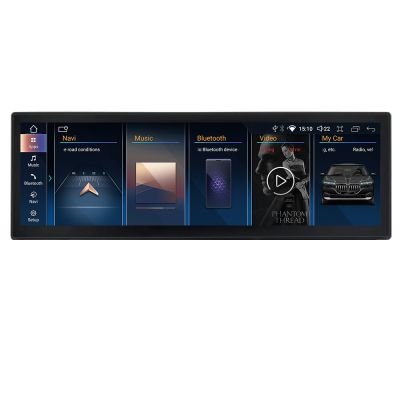 Navigatie BMW X1 E84 2010-2011 cu ecran CIC Android ecran 14.9" 8+128 4G BT camere 360