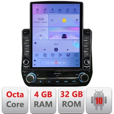 Navigatie dedicata Edonav Ford Fiesta 2020-  Android radio gps internet Octa Core 4+64 LTE Kit-fiesta-2020+EDT-E709