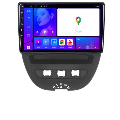 Navigatie Citroen C1 Peugeot 107 Toyota Aygo 2005-2014 NAVTEC Android Ecran 720P Quad Core 2+32 Carplay  Android auto v2