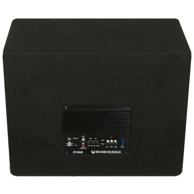 Subwoofer activ Phoenix Gold, difuzor 12", 250 W RMS, 1000 W MAX, kit de cabluri incluse