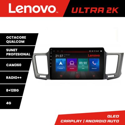 Navigatie Toyota RAV4 2013-2018 M-247 Octa Core Android Radio Bluetooth GPS WIFI/4G DSP 2K 8+128GB 360 Toslink