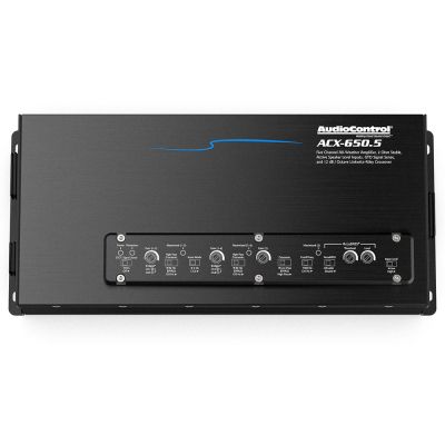 Amplificator Marin Audio Control ACX-650.5, 4 x 75 + 350 watts, in 2 sau 4 ohm, clasa D, 5 canale