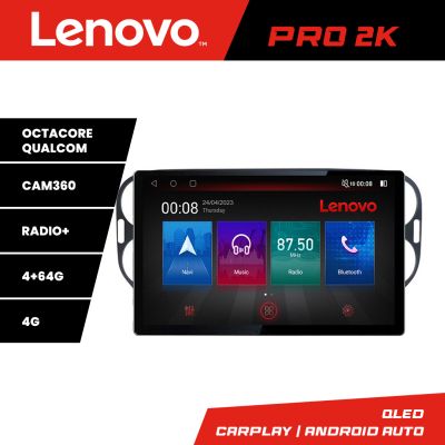 Navigatie VW Tiguan si Golf Plus 2012-2016 Lenovo PRO 4+64 13 inch 2K android 4G DSP gps internet  Kit-489v2