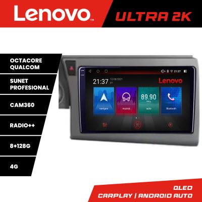 Navigatie Audi A6 C6 2004-2010 Qled 2K Octa Core 8+128 LTE 4G DSP Wifi 5Ghz HDMI android auto carplay radio gps internet kit-a6-c6+ULTRA-2K-9-8+128