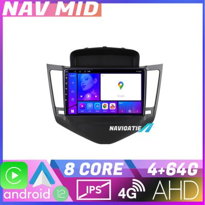 Navigatie Chevrolet Cruze KIT 045 EDOTEC-LITE Android Ecran 720P Octa Core 4 64 Carplay