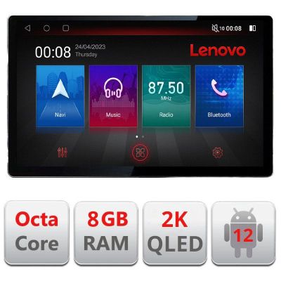 Navigatie Honda CR-V N-009 ecran 13" 2K 8+128 Android Waze USB Navigatie 4G 360 Toslink Youtube Radio KIT-009+E