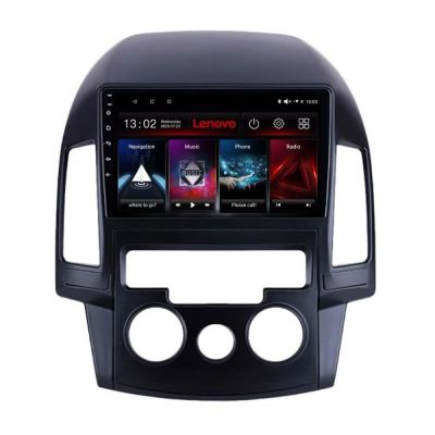 Navigatie Hyundai I30 2009-2012 clima manuala Lenovo Kit-I30AC 4+64 GB Android Waze USB Navigatie Internet Youtube Radio