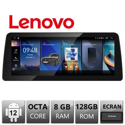 Navigatie BMW Seria 6 F06 masini cu NBT Lenovo Brillante Android ecran 12.3" 8+128 4G BT