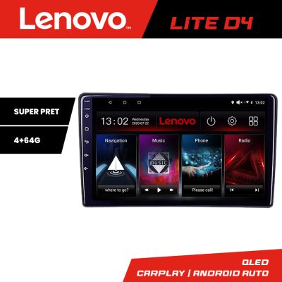 Navigatie Renault Trafic 2008-2012 Lenovo 8 core 4+64 GB Android Waze USB Navigatie Internet Youtube Radio