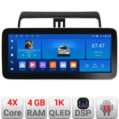 Navigatie Toyota Prado J150 2018- K-1065 Edotec 4+64 12.3 inch Incell 1K android Wifi 5Ghz gps internet