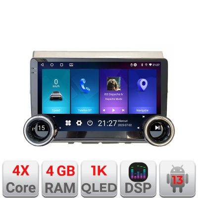 Navigatie Toyota Verso 2004-2009 Edotec  4+64 10.5 inch Incell 1K android Wifi 5Ghz gps internet