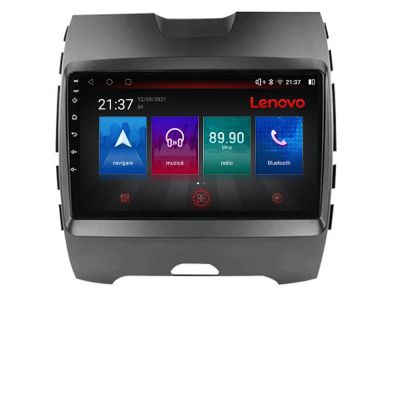 Navigatie Ford Edge 2015-2021 Highline Lenovo Kit-edge-high 8 core QLED Qualcomm 4+64 360 Android Waze USB Navigatie Internet Youtube Radio