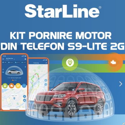 Kit pornire motor Smart Start Suzuki Baleno 2015-, aplicatie telefon 2G (montaj inclus)