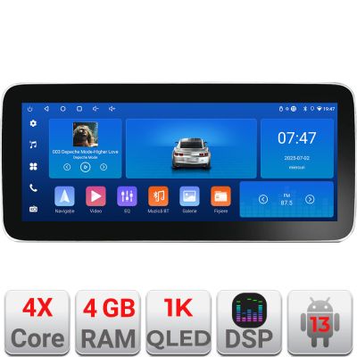 Navigatie BMW E39 si E53 K-082 Edotec 4+64 12.3 inch Incell 1K android Wifi 5Ghz gps internet
