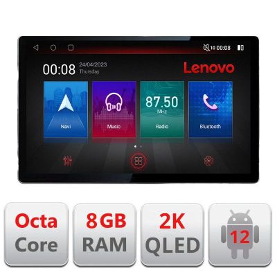 Navigatie VW Passat 2009-2014 N-267 ecran 13" 2K 8+128 Android Waze USB Navigatie 4G 360 Toslink Youtube Radio