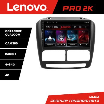 Navigatie Fiat Doblo 2010-2017 si Opel Combo 2010-2017 8 core QLED 2K 4+64 360  Android Waze USB Navigatie Internet Youtube v1 Lenovo