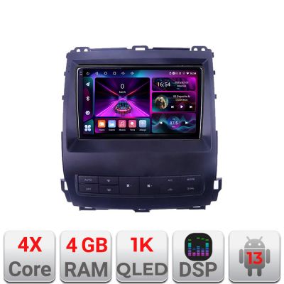 Navigatie Toyota Prado J120 2002-2009 A- j120 4+64 InCell Display 1K Android Waze USBNavigatie Internet Youtube Radio V1