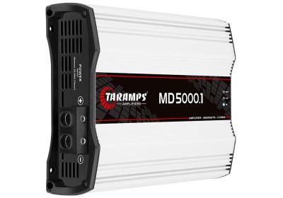 Amplificator Taramps MD 5000.1 1OHM, cu 1 canal, clasa D, în 1-2-4 Ω