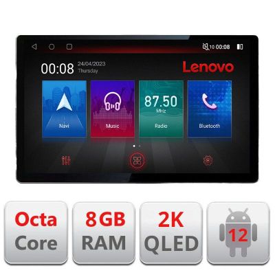 Navigatie Opel Movano Renault Master 2020- ecran 13" 2K 8+128 Android Waze USB Navigatie 4G 360 Toslink Youtube