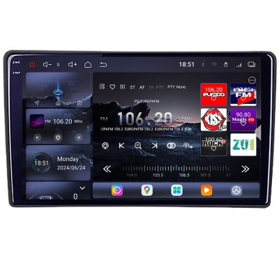 Navigatie Kia Sorento 2012-2015 Edotec Kit-SORENTO12 8 core QLED 2K 16+512GB 360 Android Waze USB Navigatie Internet Youtube Radio