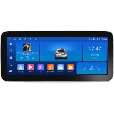 Sistem de navigatie universala Edotec ecran de 12.3" 4+64 GB  7708 7851 EDT-E212-RK