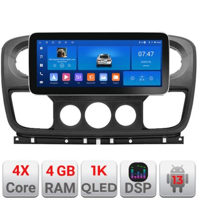 Navigatie Opel Movano, Renault Master 2010-2021  Edotec 4+64 12.3 inch Incell 1K android Wifi 5Ghz gps internet v1