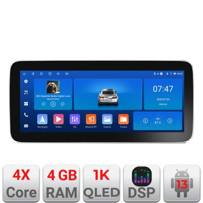 Navigatie Iveco Daily 2019- Edotec 4+64 12.3 inch Incell 1K android Wifi 5Ghz gps internet