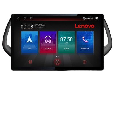 Navigatie Jeep Compass 2017 N-739 ecran 13" 2K 8+128 Android Waze USB Navigatie 4G 360 Toslink Youtube Radio KI
