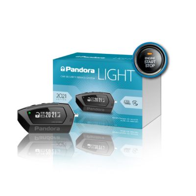 Kit pornire motor Pandora LIGHT V3,  Saab 45172 gen 2 2003-2014, pager cu raza extinsa 868Mhz, 2 x CAN (montaj inclus)