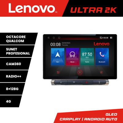 Navigatie Citroen C3 2017-2024 ecran color de fabrica Qled 2K Octa Core 8+128 LTE 4G DSP Wifi 5Ghz HDMI android auto carplay radio gps internet Kit-+ULTRA-2K-13-8+128