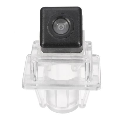 Camera video auto dedicata pentru mersul cu spatele compatibila cu Mercedes C/E deschidere 120 de grade instalare la becul de l