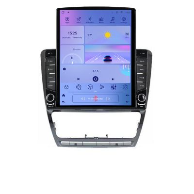 Navigatie Skoda Octavia 2 2005-2013 Manual K-005 ecran tip TESLA 9.7" cu Android Radio Bluetooth Internet GPS WIFI 2+3