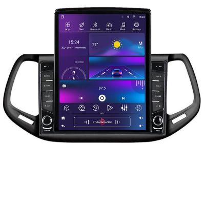 Navigatie JEEP COMPASS 2017 Manual K-732 ecran tip TESLA 9.7" cu Android Radio Bluetooth Internet GPS WIFI 2+32 DSP Qu