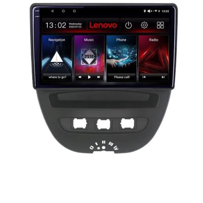 Navigatie Citroen C1 Peugeot 107 Toyota Aygo 2005-2014 Android radio gps internet 8 core 6+128 Lenovo