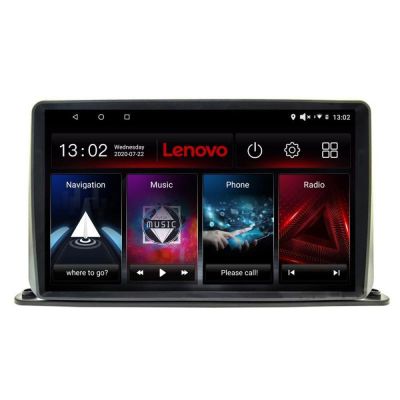 Navigatie universala 2din-1 8 core QLED 2K 4+64 360 Android Waze USB Navigatie Internet Youtube Radio Lenovo